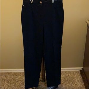 Black dress pants by St John Sport